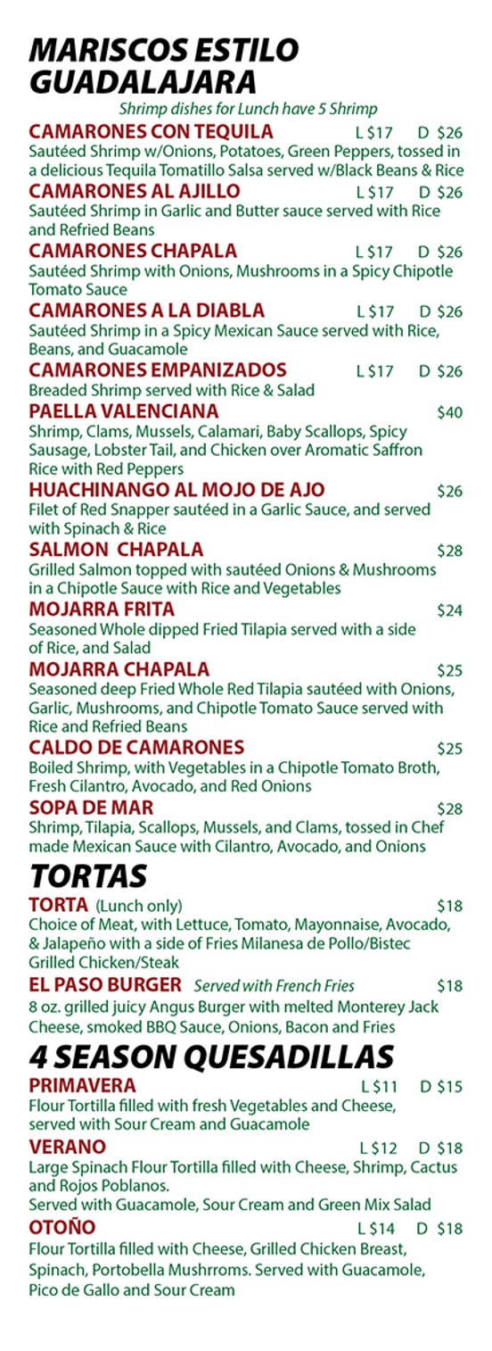 chapala menu 2