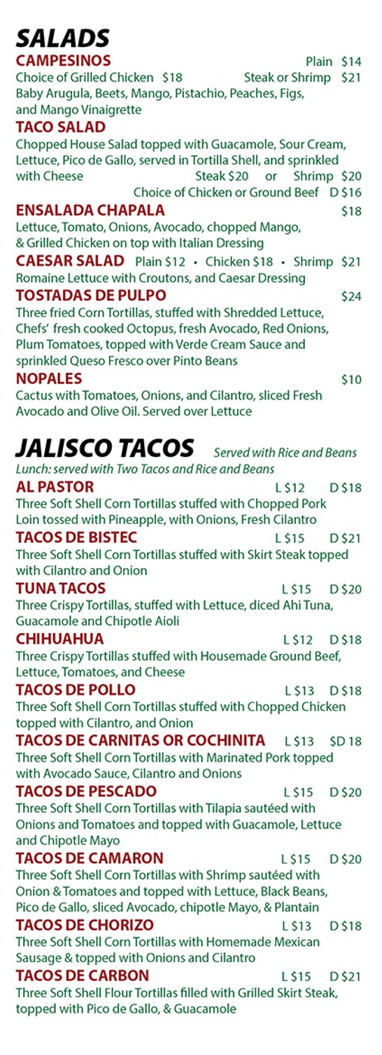 chapala menu 5